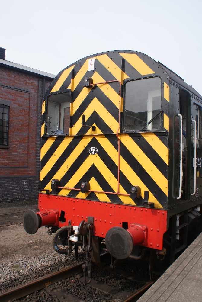 British rail class 08 diesel electric shunting locomotive